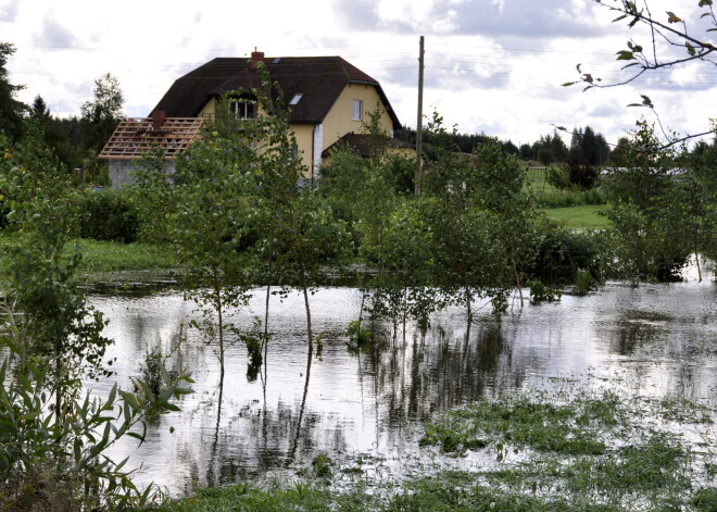 Baltinavas novada iedzīvotājiem maksās pabalstu par plūdos bojāto iedzīvi