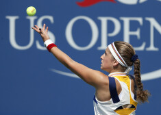 Aļona Ostapenko arī "US Open" trešajā kārtā būs dueļa favorīte.