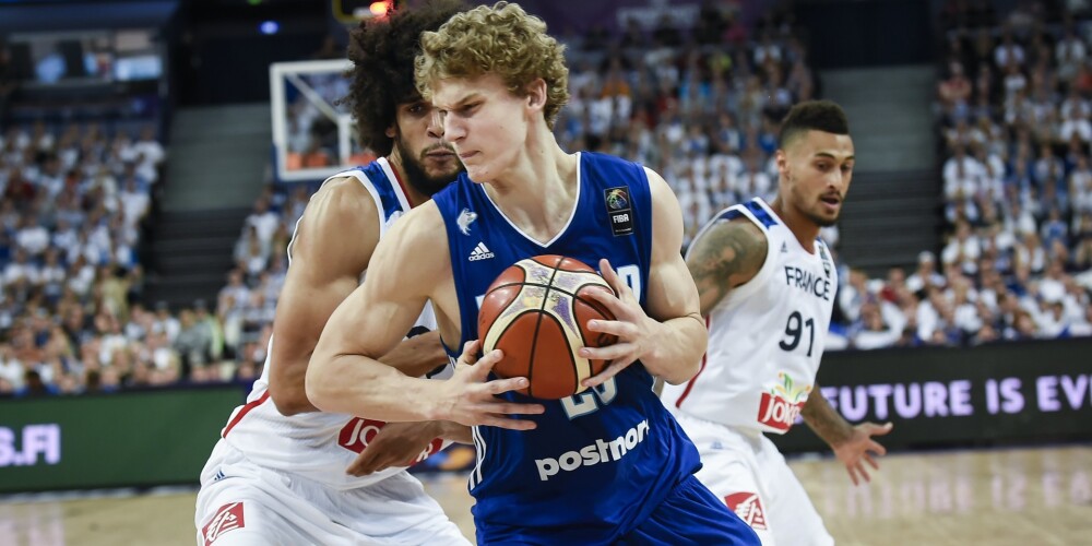 Francijas aizsardzībai vieslielākās galvassāpes sagādāja šogad NBA draftētais Lauri Markanens.