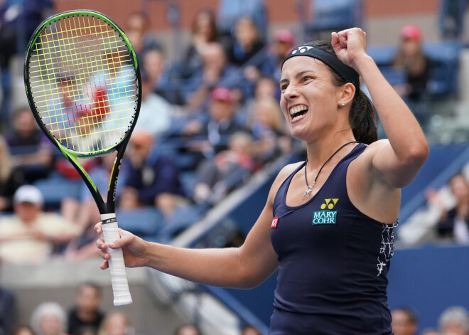 Sevastova šodien Ņujorkā lūkos pirmo reizi karjerā iekļūt "Grand Slam" pusfinālā