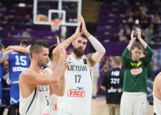 Grieķija šovakar iznīcināja lietuviešu cerības uz medaļām Eiropas čempionātā.