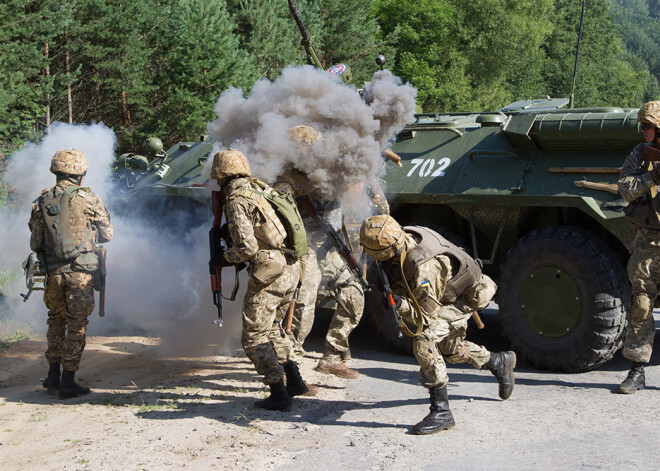 Ukrainā sākušies starptautiskie manevri "Rapid Trident"