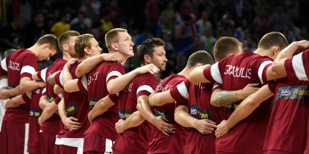 Sāpīgs zaudējums pret Slovēnijas izlasi: Latvijas cīņa Eiropas čempionātā ir beigusies