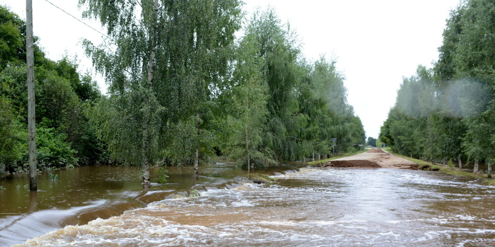 Многие реки Латвии вышли из берегов