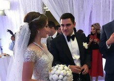 Ārkārtīgi greznās kāzās apprecas Armēnijas bagātākā cilvēka dēls
