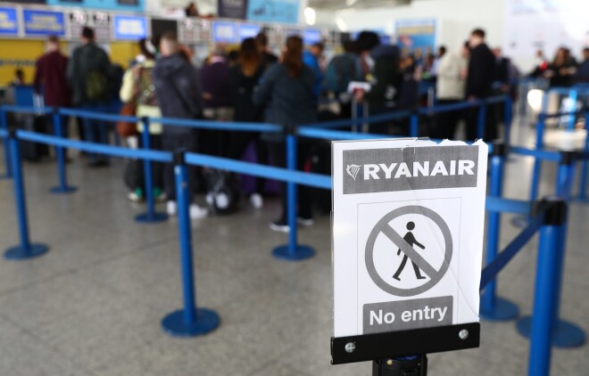 Zemo cenu aviokompānija "Ryanair".