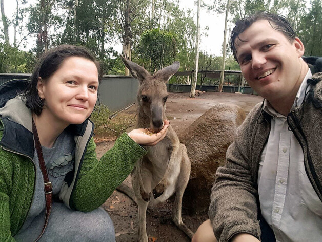 Pērn decembrī Bogustoviem - Ansim un Jolantai - bija iespēja paviesoties Austrālijā.