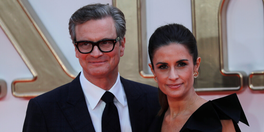 Kolins Fērts ar sievu. 