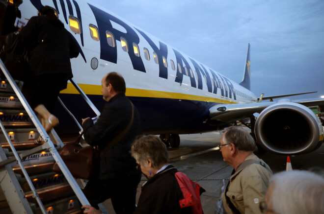 Zemo cenu aviokompānija "Ryanair". 