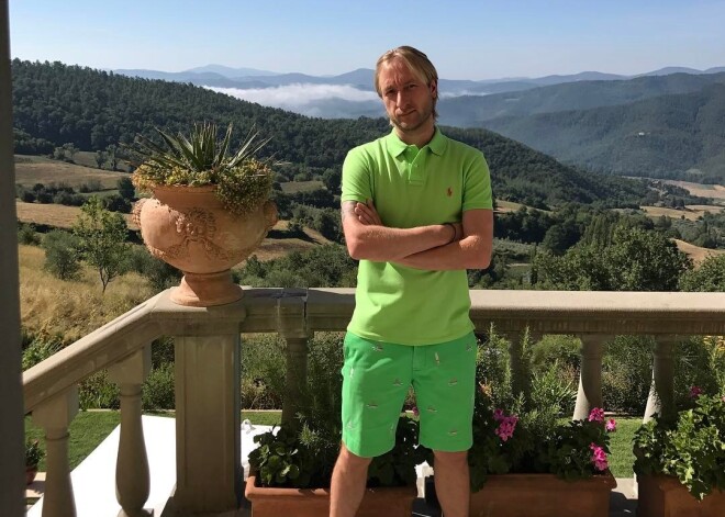 Евгений Плющенко опубликовал фото сына от первого брака