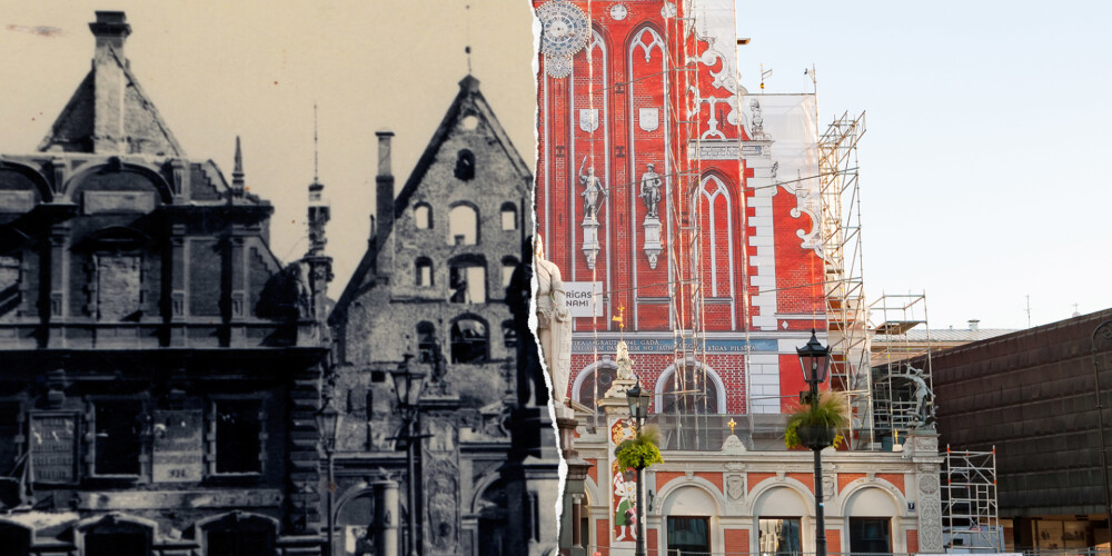 Zudusī Rīga: unikāli foto no pagātnes un mūsdienu pilsētas ainas