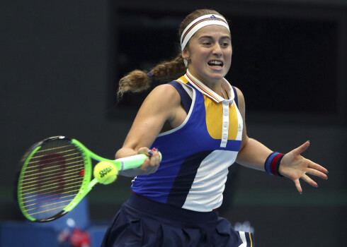 Latvijas tenisa pirmā rakete un šī gada "French Open" čempione Aļona Ostapenko.