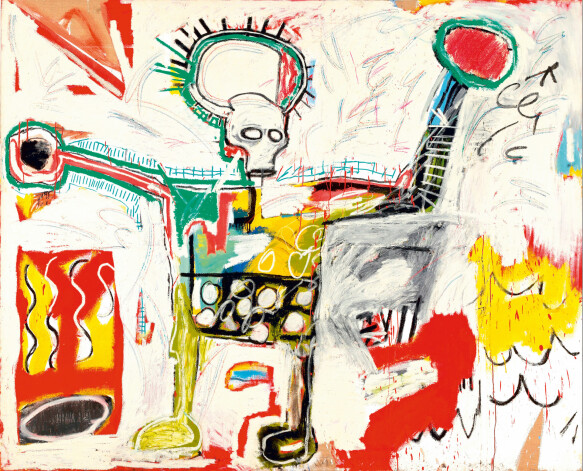 Žans Mišels Baskjā, Bez nosaukuma, 1982. Boijmans Van Beuningen muzejs. © The Estate of Jean-Michel Basquiat.