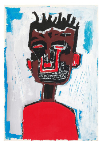 Žans Mišels Baskjā, Pašportrets, 1984. No privātās kolekcijas. © The Estate of Jean-Michel Basquiat. Licensed by Artestar, New York.