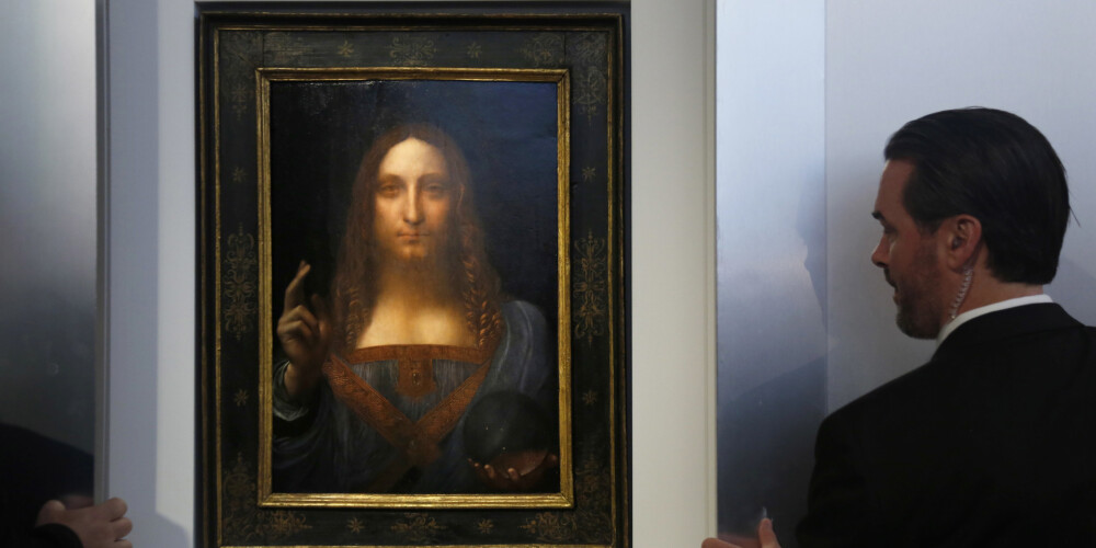Izsolīs pēdējo privātā īpašumā palikušo da Vinči gleznu, tās vērtība varētu būt 100 miljoni dolāru