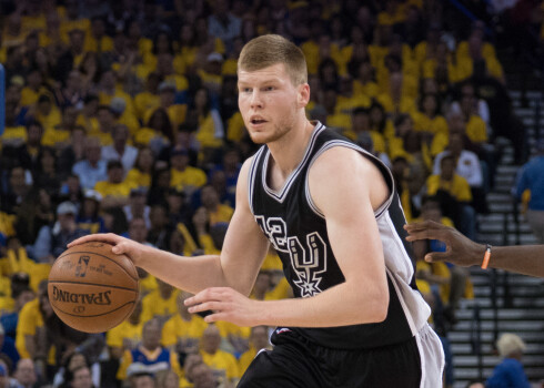 Šoreiz Dāvis Bertāns 17 minūtēs guva vien divus punktus.