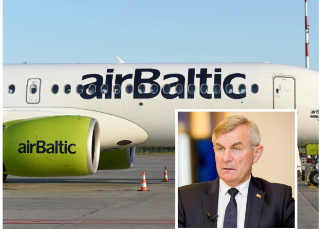 Lietuvas parlamenta spīkera delegācijai Briselē neļauj iekāpt "airBaltic" lidmašīnā