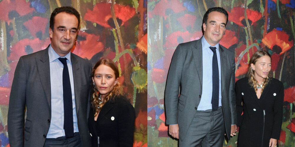 31-летняя Мэри-Кейт Олсен едва достает до плеч своего 48-летнего мужа Оливье Саркози