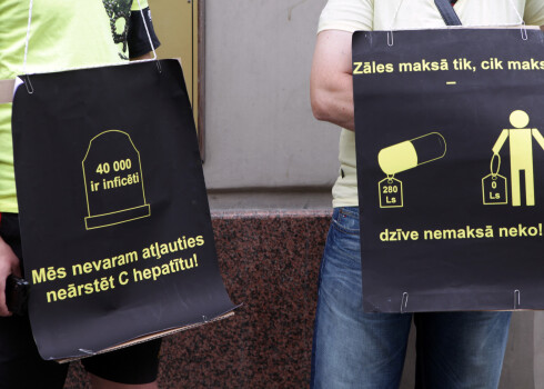 Veselības ministrija nākamgad sola nesamazināt līdzekļus C hepatīta ārstēšanai.
