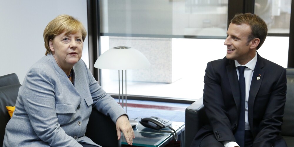 Merkele un Makrons pauž atbalstu Spānijai Katalonijas krīzē