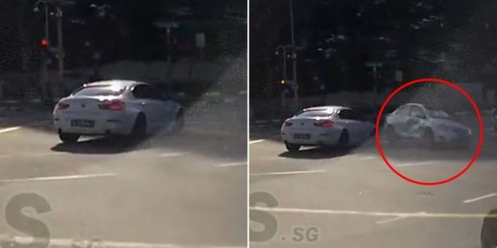Видео ДТП с машиной-призраком шокировало интернет-пользователей