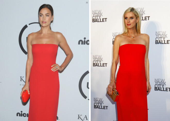 Битва платьев: Ирина Шейк против Никки Хилтон-Ротшильд