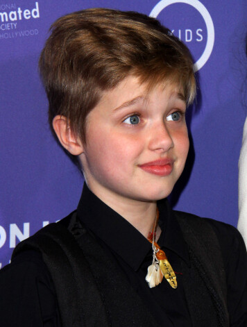 Старшая из родных детей Джоли-Питтов, 11-летняя Шайло