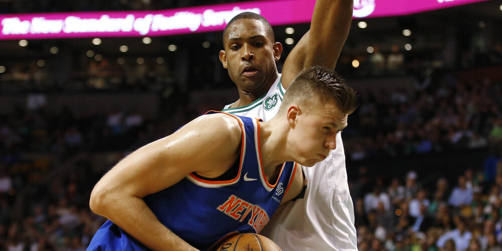 Porziņģa "Knicks" palikusi vienīgā NBA komanda šosezon bez uzvarām