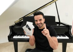 Hita „Despacito” autors un izpildītājs puertorikāņu mūziķis Lūiss Fonsi.