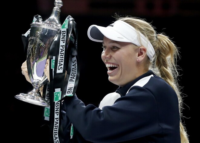 Dāniete Vozņacki pieveic Viljamsu un pārsteidzoši uzvar prestižajā "WTA Finals" turnīrā