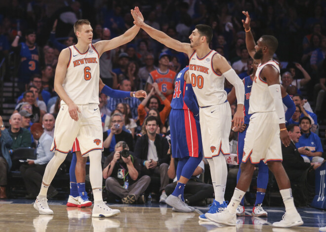 Porziņģa spožais NBA sniegums Turcijā paliek nepamanīts! "Knicks" spēles tur ir aizliegtas