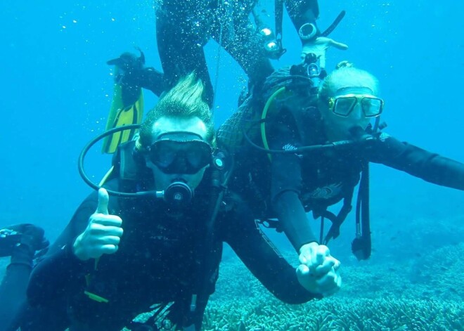 Dziedātājas Natālijas Tumševicas un viņas vīra medusmēneša piedzivojumi Bali.