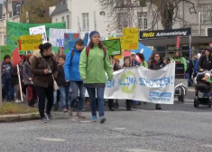 ANO klimata konference Bonnā sākas ar aktīvistu protestu