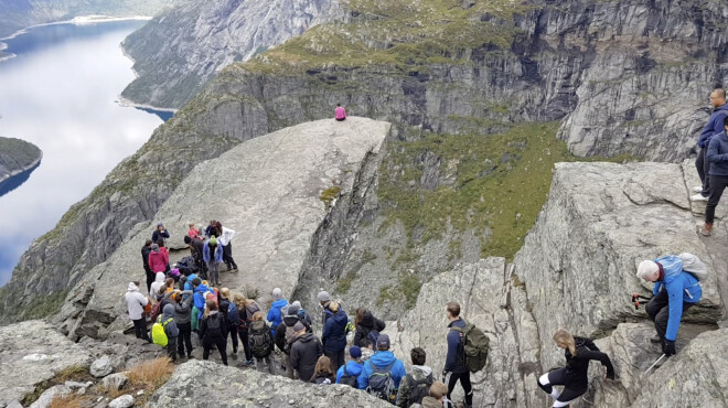 Trolltunga, Norvēģija. 