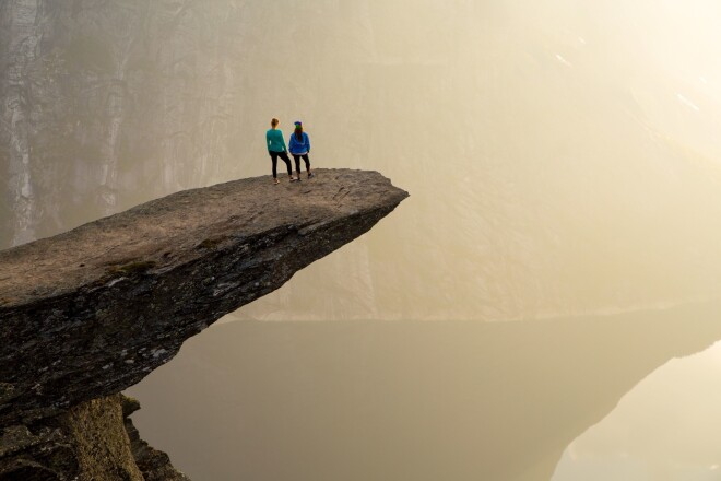 Trolltunga, Norvēģija. 