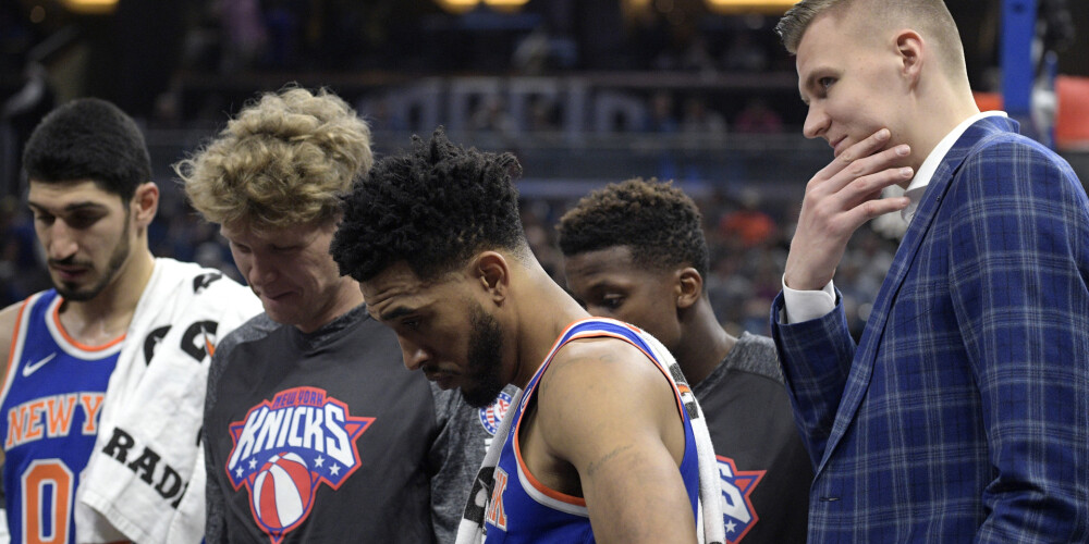 Pats Kristaps Porziņģis cer atgriezties laukumā jau sestdien.