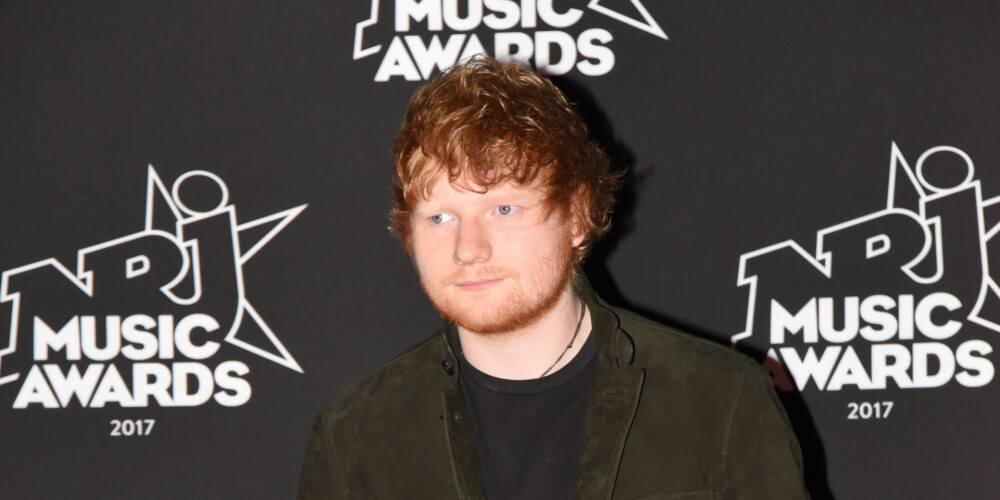 Britu dziedātājs Eds Šīrans.