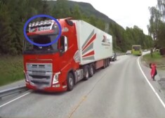 Ārvalstu mediju slavu ieguvušais Latvijas kravas auto šoferis pēc notikušā Norvēģijā saņems prēmiju