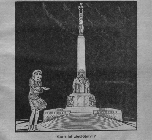 Kam lai ziedojam? („Aizkulises”, 1931. gada 20. novembrī)