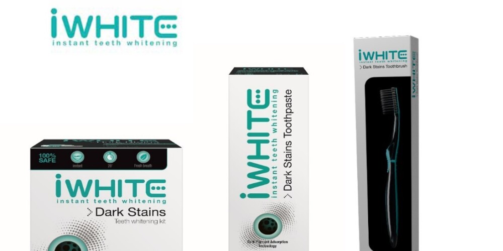 Izmēģini "iWhite" - unikālo tehnoloģiju, kas ļauj notīrīt tumšo aplikumu no zobiem