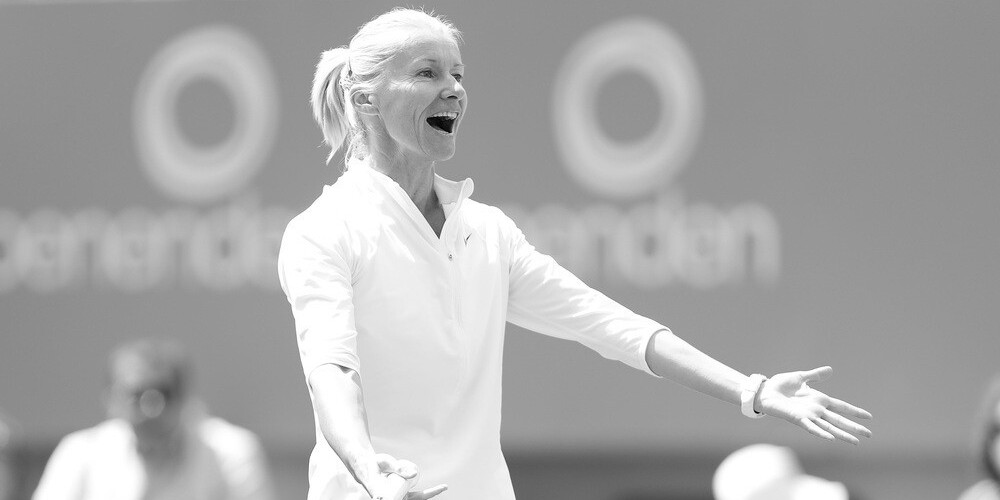 49 gadu vecumā mūžībā devusies izcilā čehu tenisiste Jana Novotna