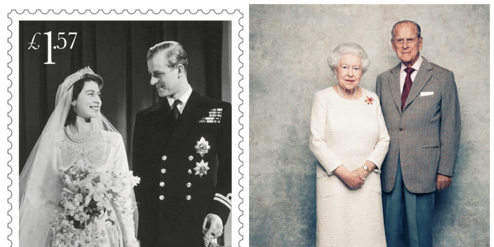 Kopā jau 70 gadus. Karalienei Elizabetei un princim Filipam īpaša diena