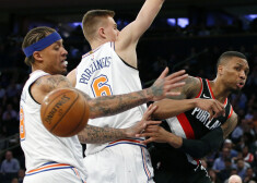 Porziņģa atgriešanās laukumā neglābj ''Knicks'' no trešā zaudējuma pēc kārtas.