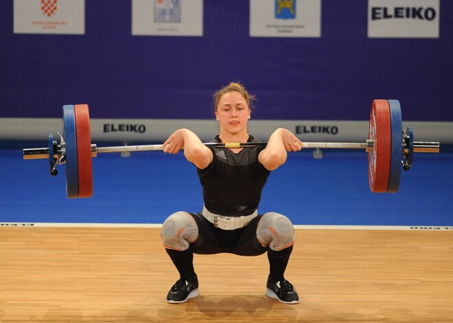 Koha izcīna bronzu pasaules čempionātā un pārraksta Latvijas svarcelšanas vēsturi