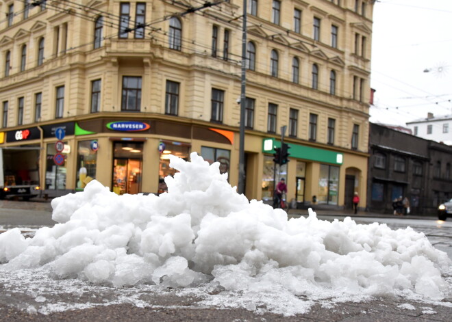 FOTO: ziema nu patiešām ir klāt!