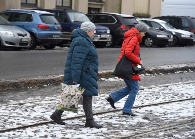 Nedēļas otrā pusē visu valsti aptvers atkusnis