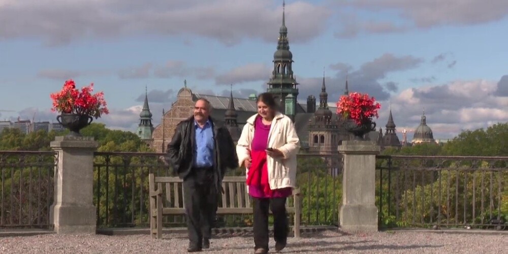 Neldija ar Andri pirmo reizi devās uz ārzemēm.