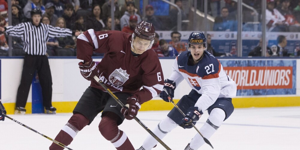 VIDEO: Latvijas hokeja talanta vārtu guvumu apbrīno visā pasaulē