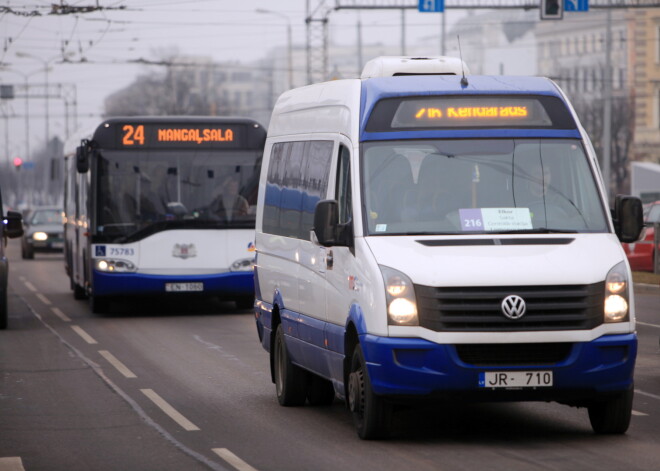 Gaidāmas īslaicīgas izmaiņas 24. autobusa maršrutā