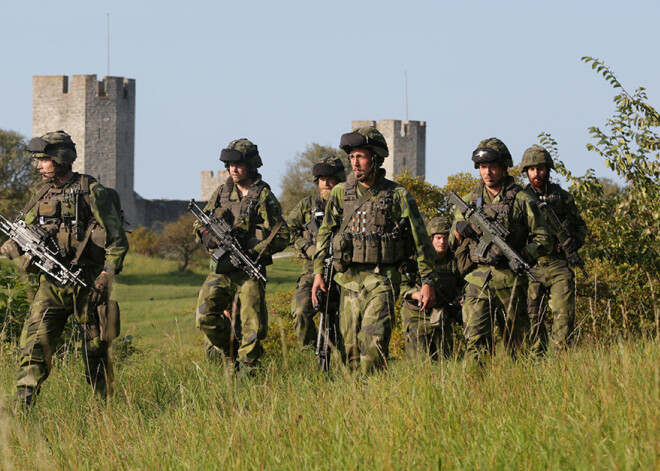 Zviedrija dibina jaunu armijas vienību dislocēšanai Gotlandē